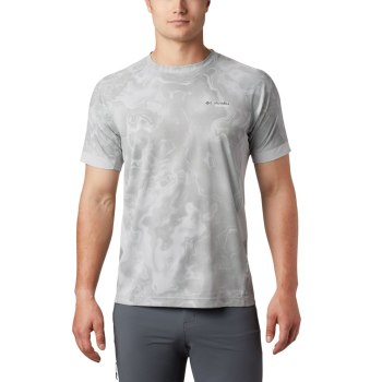 Columbia T-Shirt Heren, Titan Pass Sun Deflector Grijs, 59EYGIDVP